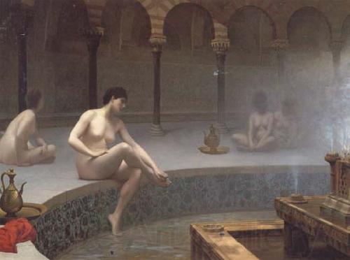 Jean Leon Gerome Le Bain de Vapeur (mk32) Norge oil painting art